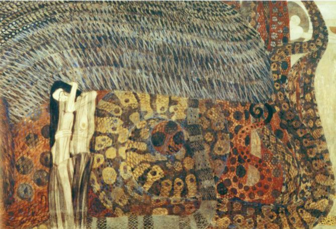 A Aflição - O Friso Beethoven de Gustav Klimt