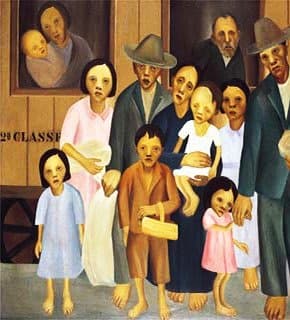 Segunda Classe - Tarsila do Amaral