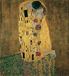 O Beijo, de Gustav Klimt