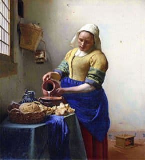 A Leiteira - Johannes Vermeer