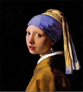 Moça com Brinco de Pérola - Johannes Vermeer