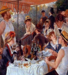 O Almoço dos Remadores - Auguste Renoir