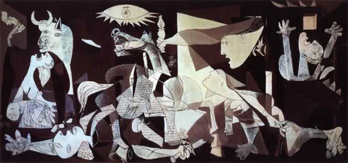 Análise da pintura Guernica, Pablo Picasso