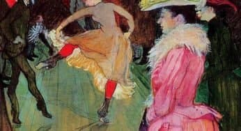 A Dança no Moulin Rouge, de Toulose-Lautrec