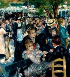 O Baile no Moulin de la Galette - Auguste Renoir