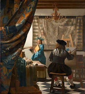 A Arte da Pintura, Johannes Vermeer