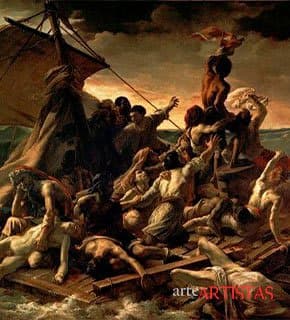 A Jangada da Medusa, de Théodore Géricault