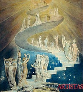 A Escada de Jacó, de William Blake