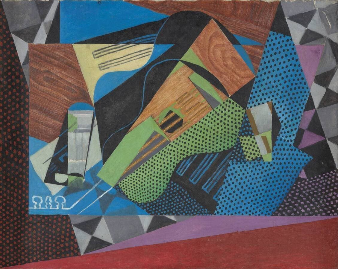 Juan Gris: Análise de Obras e a Arquitetura Plana e Colorida do Cubismo